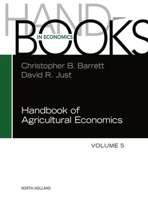 cover image of Handbook of Agricultural Economics